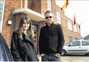 Actress Shirley Henderson and director Michael Winterbottom Actress Shirley Henderson and director Michael Winterbottom