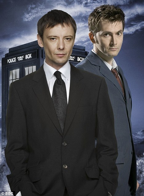 Showdown: John Simm stars as the Master alongside David Tennant's Dr Who