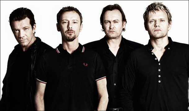 Max Beesley, John Simm, Philip Glenister and Marc Warren, who are to star in Mad Dogs