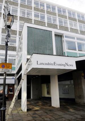 EVENING NEWS: The fictional newspaper office