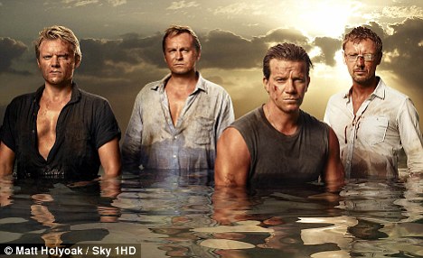 Midlife crisis united: Marc Warren, Philip Glenister, Max Beesley and John Simm