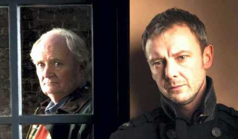 New drama: John Simm and Jim Broadbent as Tom and Sam Ronstadt in Exile