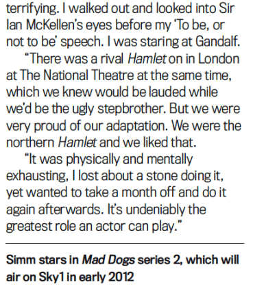 The horror of Hamlet