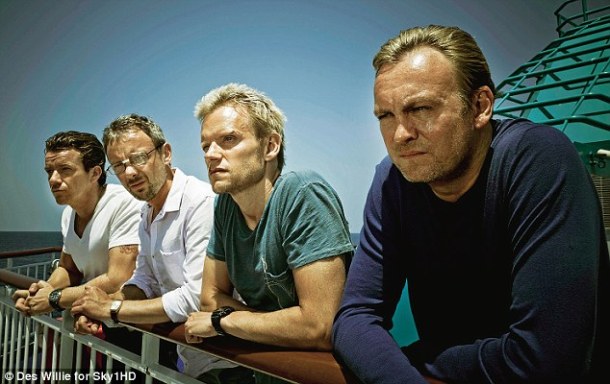 Mad Dogs: Max Beesley, John Simm, marc Warren and Philip Glenister