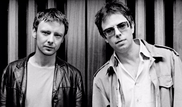 Old Photo of John Simm and Ian McCulloch