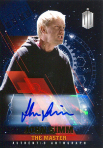 New Signer John Simm for 2016 Topps Doctor Who Timeless&nbsp;cards