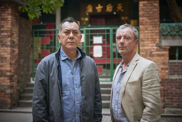 Anthony Wong stars as David and John Simm stars as Jonah in White Dragon (aka Strangers).