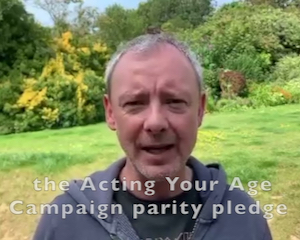 John Simm adds his support to the Acting Your Age Campaign