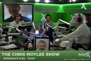 John Simm on The Chris Moyles&nbsp;Show