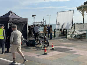 Grace Series 3 Filming Location: Brighton Beach Bandstand