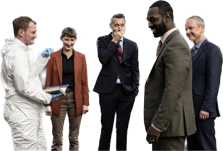 Craig Parkinson Posts Photo Outtake from Grace Series 3&nbsp;Filming