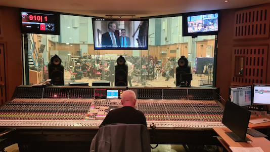 Kiaran Murray-Smith Posts: Grace Series 4 Filming Wraps and Begins Recording Music Sessions at Abbey Road Studio 1