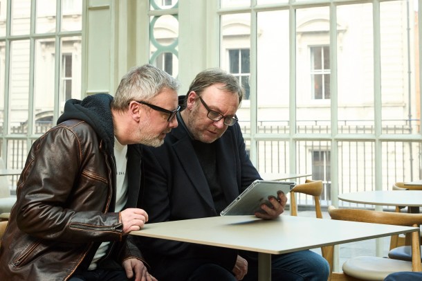 John Simm and Phil Glenister | Voltage TV, ©ITV