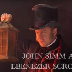 Old Vic Theatre: First Look Behind the Scenes Photoshoot of John Simm as Ebenezer&nbsp;Scrooge