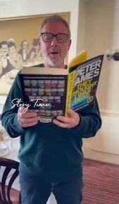 Story Time… John Simm Reads from Author Peter James’ Book, ‘They Thought I Was&nbsp;Dead’