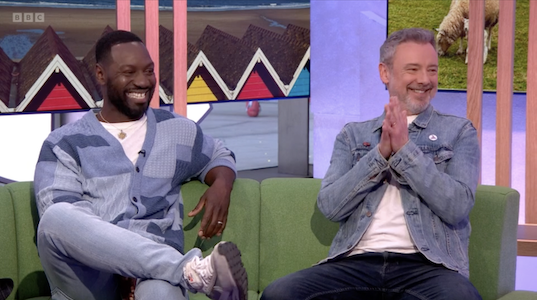 The One Show Highlights: Grace Stars John Simm and Richie&nbsp;Campbell