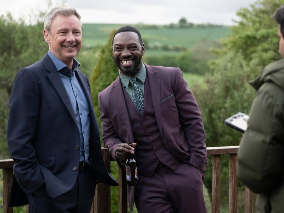 Behind the Scenes of Grace Series Six: John Simm & Richie Campbell 